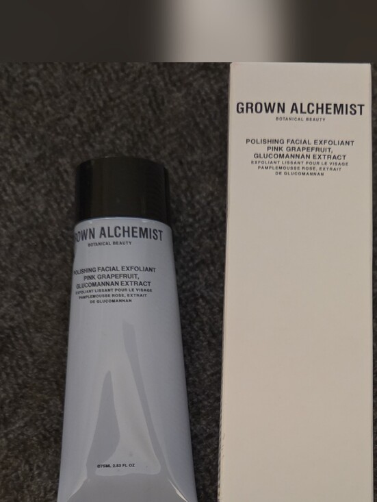 Grown Alchemist Other - Grown Alchemist Polishing Facial Exfoliant - Pink Grapefruit (Gray Tube)